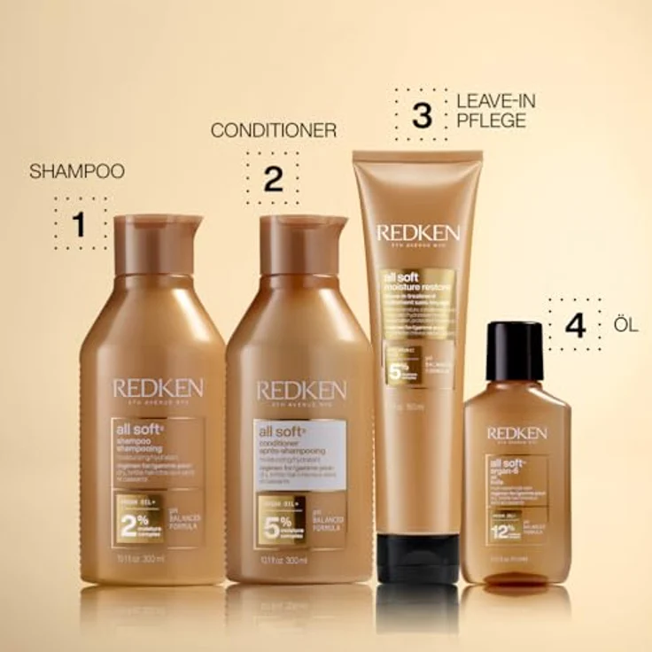 Redken Conditioner Haircare All Soft Conditioner 300 ml – Bild 6