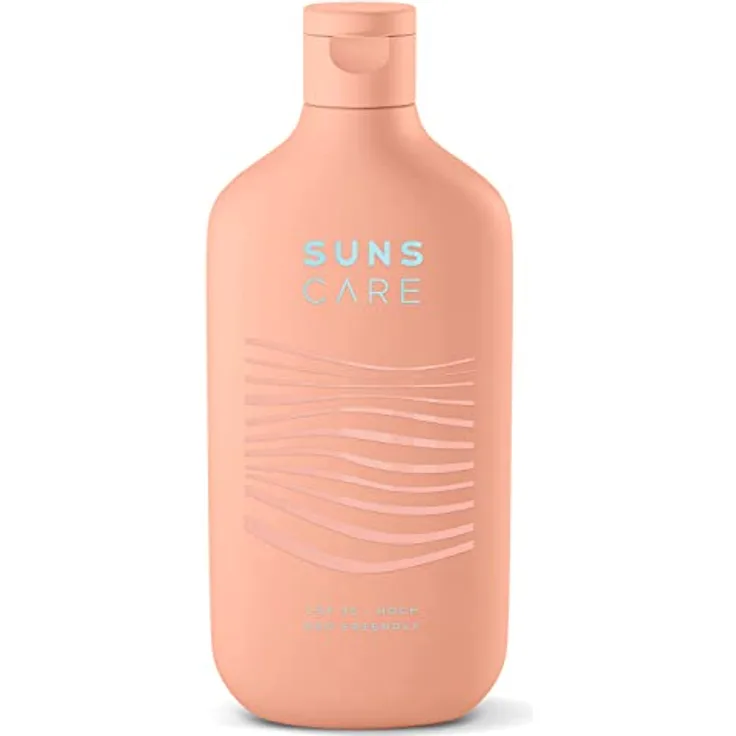SUNS CARE | SUNS THIRTY | LSF 30 Premium Sonnencreme | nachhaltig | vegan | hoher UVA und UVB Schutz | Pflegestoffe | Gesicht und Körper | nicht fettend | ohe Mikroplastik | 180ml (Pink Beach)