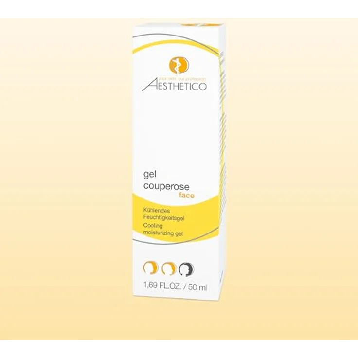 Aesthetico gel Couperose Kühlendes Feuchtigkeitsgel 50 ml – Bild 4