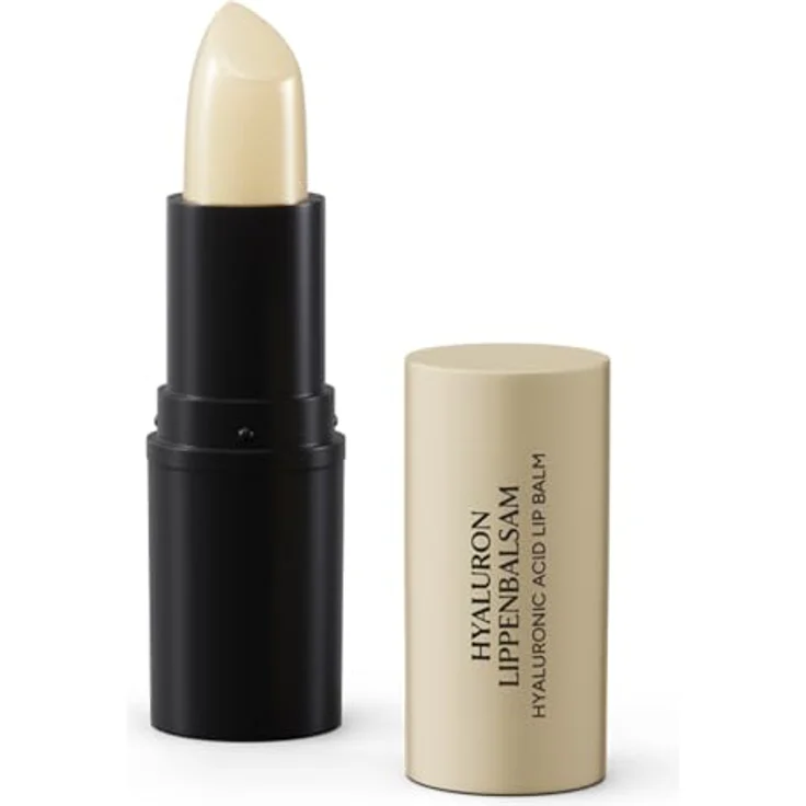 JUNGLÜCK Hyaluron Lippenbalsam Transparent, Veganer getönter Lippenpflegestift mit BIO Aloe Vera und Vanilleduft für geschmeidig weiche Lippen – Bild 1