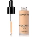 Stagecolor Cosmetics Flüssig Make Up Liquid Foundation mit LSF 15 27,5 ml – deckende Grundierung für einen flawless Teint - Olive Beige