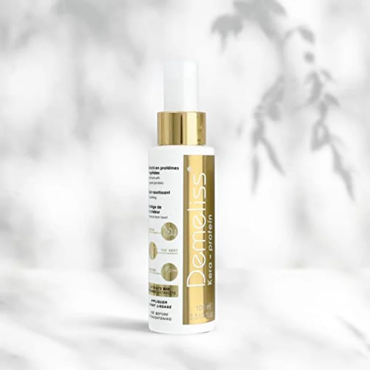 Demeliss SAINT ALGUE TITANIUM DREAM EDITION, Haarglätter mit schwimmenden Platten, Titanbeschichtung, ultrastarkem Dampf, integriertem XL-Tank 40ml und abnehmbarem Kamm – Bild 4