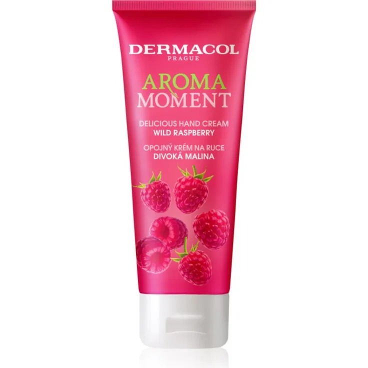 Dermacol Aroma Moment Wild Raspberry, Handcreme mit feuchtigkeitsspendender Wirkung, 100 ml