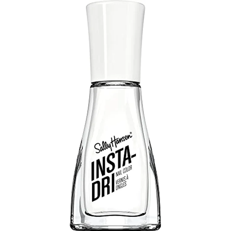 Sally Hansen Insta Dri, schnelltrocknender Nagellack in Farbton 113 White On Time, 9,17 ml mit langanhaltendem Glanz – Bild 1