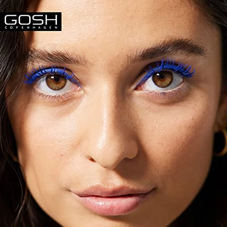 Gosh Boombastic Volumen-Mascara, für geschwungene Wimpern, 002 Crazy Blue, 13 ml – Bild 3