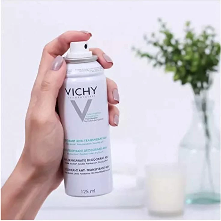 Vichy Deodorant Anti-Transpiratie Deodorant 48H empfindliche Haut 125 ml – Bild 4