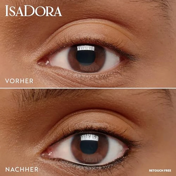 IsaDora The Inliner Kajal Eyeliner, hochpigmentierter Eyeliner für die Wasserlinie, 1,1 g, Farbe: Schwarz – Bild 4