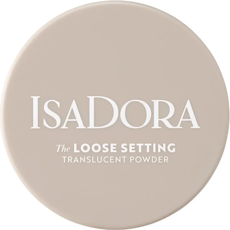 IsaDora The Loose Setting Translucent Powder, 9 g - Transparente Puderformel mit Weichzeichner-Effekt und mattierendem Finish