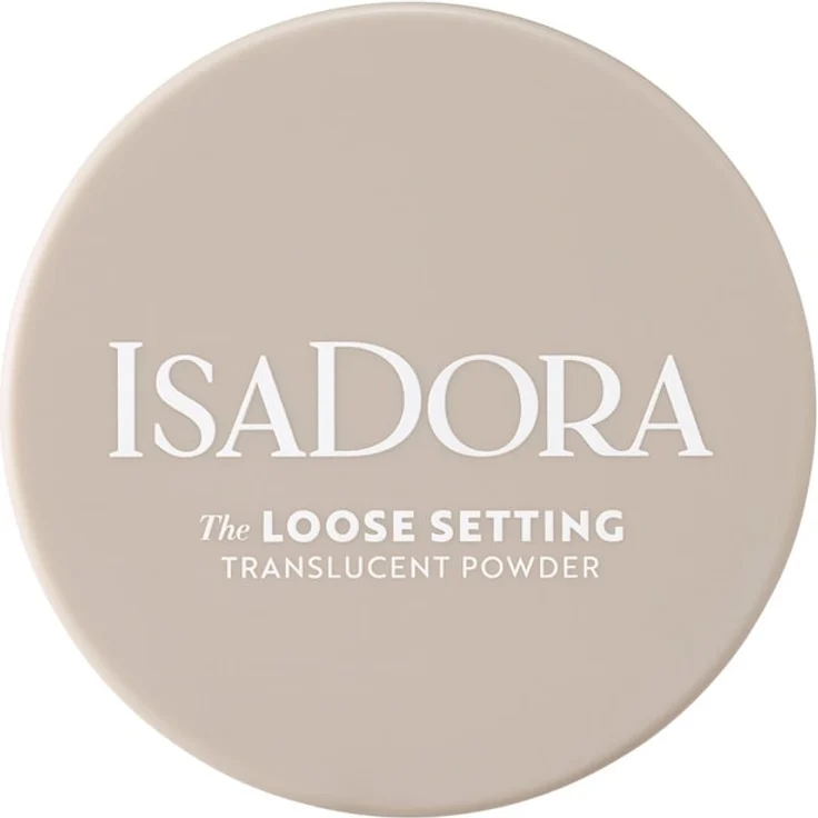 IsaDora The Loose Setting Translucent Powder, 9 g - Transparente Puderformel mit Weichzeichner-Effekt und mattierendem Finish