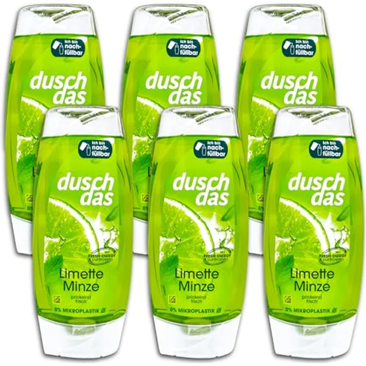 Duschdas Duschgel Limette Minze, 225 ml – Bild 2