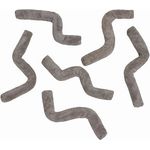 PARSA Beauty Hair ID Mikrofaser Papilotten 6 Stück - Flexible Lockenwickler für schonendes Haarstyling