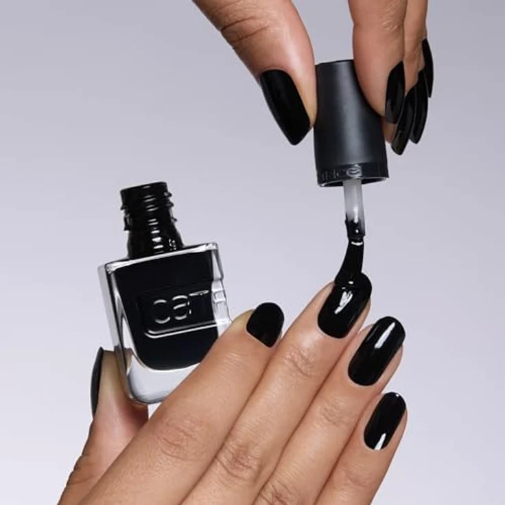 Catrice GEL AFFAIR Nail Lacquer, Nagellack Nr. 037 Schwarz, Langanhaltend, Glänzend, Vegan, 1er Pack (10.5ml) – Bild 5
