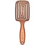 ICONIKAIR Haarbürste Blow-Dry Brush Classic GLAM EDITION, Kopfhaut Massagebürste, Detangler Bürste, Haarbürste ohne Ziepen Kinder, Haarbürste Kinder, Bürste für Locken