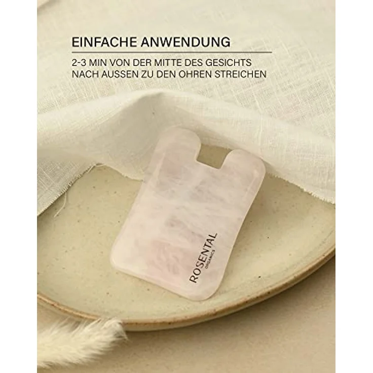 Rosental Gua Sha Rose mit Anti-Aging Effekt zur Entspannung der Gesichtsmuskeln – Bild 3