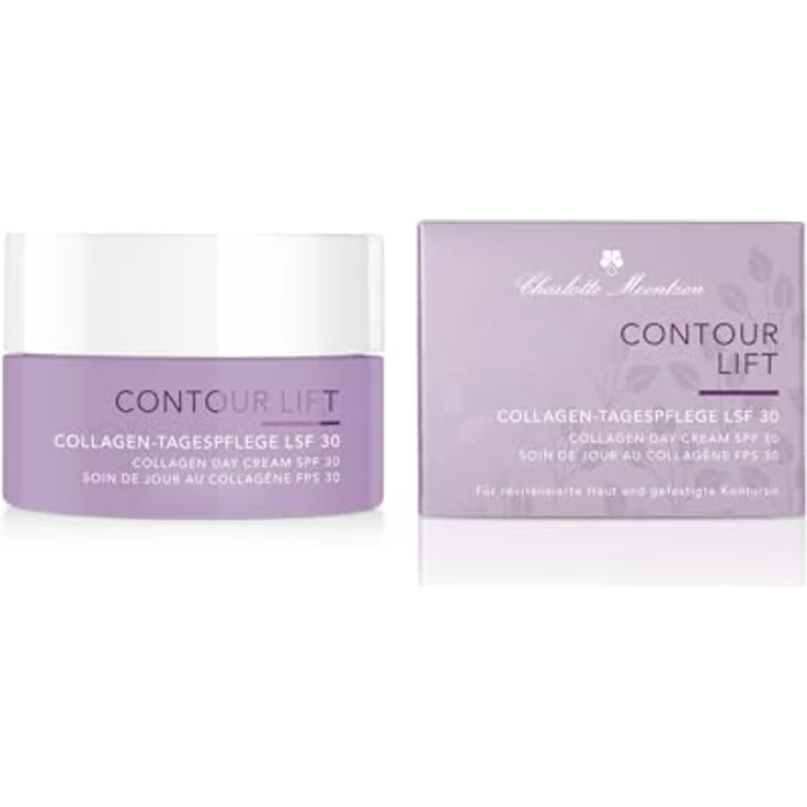 Charlotte Meentzen Collagen-Tagespflege LSF 30, 50 ml, Tagescreme für Damen mit veganem Collagen und Anti-Aging Wirkung – Bild 2