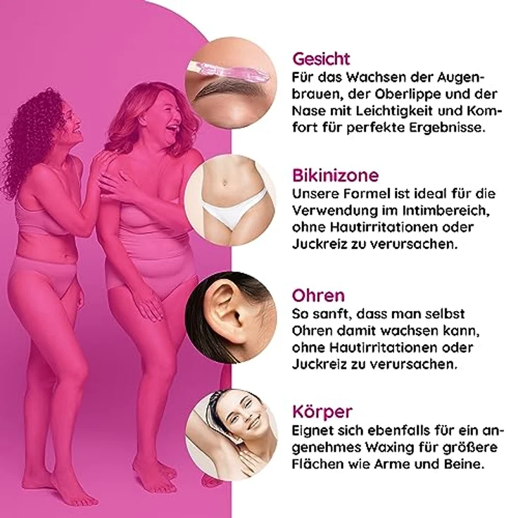 Pink Cosmetics - Next Generation Berry Bomb Wax - 800 g – Bild 4