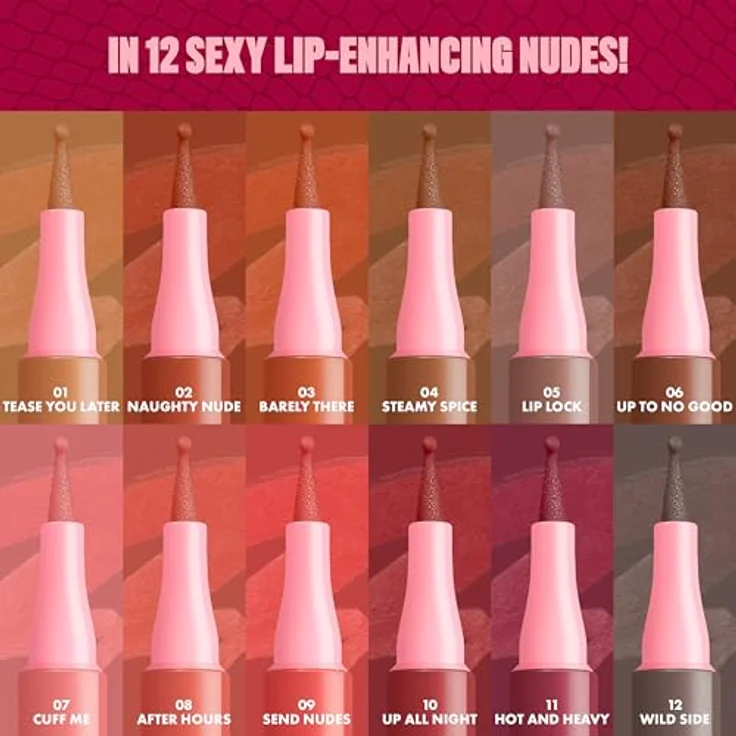 NYX Professional Makeup Lip Lingerie Fixierstift für Lippen, langanhaltend, Farbton 05 Lip Lock, 1 ml – Bild 9
