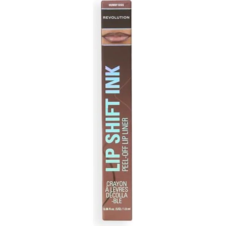 Revolution Lip Shift Ink Peel Off Lip Liner Stain, langhaftender Lippenstift mit mattem Finish, vegan & tierversuchsfrei, Hunny Kiss, 1,8 ml – Bild 2