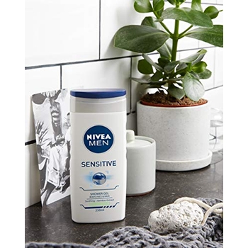 Nivea Men Duschgel Sensitive 3in1 – Für Empfindliche Haut, Mit Bambus-Extrakt