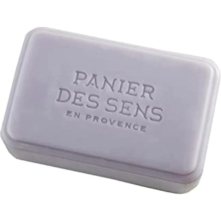Panier des Sens Lavendelblau Seifenstück, 2x200g Hand & Körperseife mit Karitéöl, 97% natürliche Inhaltsstoffe – Bild 4