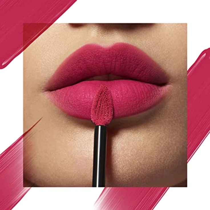 L'Oréal Paris Rouge Signature 114 I Represent, ultra-leichter und hochpigmentierter matter Ink-Lippenstift, 7 ml – Bild 3