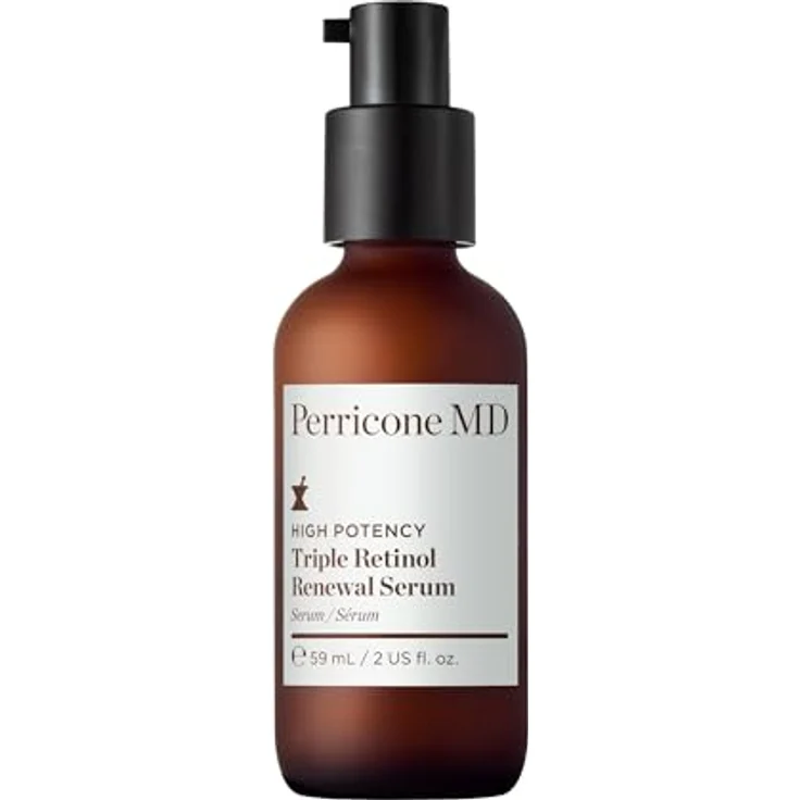 Perricone MD High Potency Triple Retinol Renewal Serum, Gesichtsserum zur Hauterneuerung mit Coenzym Q10, 59 ml – Bild 1