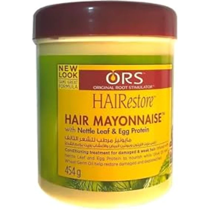 ORS Hair Mayonnaise, Haarmaske zur Intensivpflege, 454 g, stärkt und spendet Feuchtigkeit – Bild 1