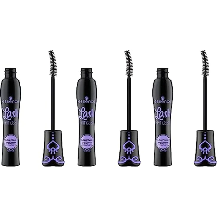 Essence Lash Princess Sculpted Volume Mascara 3x12 ml Black – Bild 1