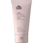 LCN 2in1 Express Manicure 50ml - Handcreme mit Reinigung, Peeling & Pflege in Einem, mit Pfirsichduft