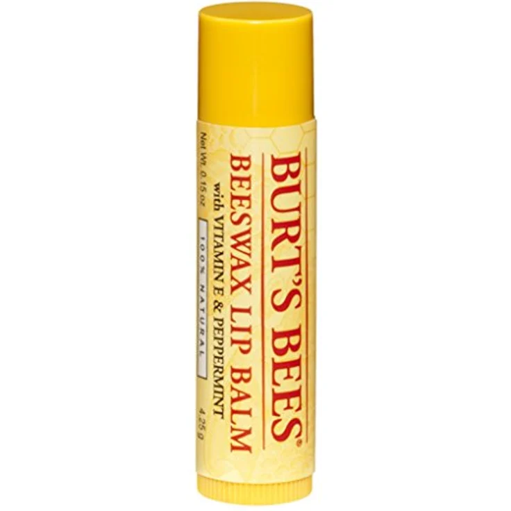 Burt's Bees Lippenbalsam Bienenwachs Mit Pfefferminzöl Stick 4,25 g, für gepflegte Lippen – Bild 2