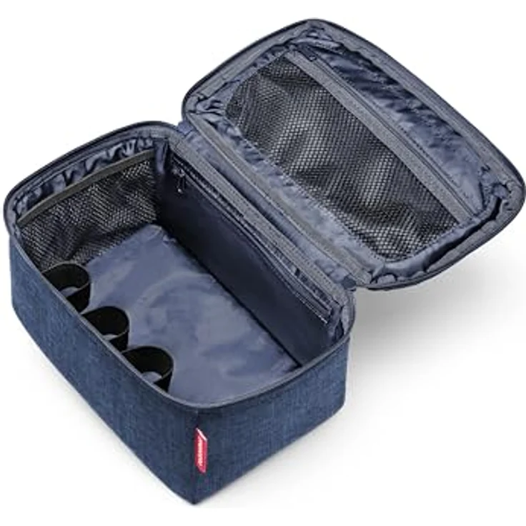 reisenthel Kulturbeutel 27 cm, grau, 100% Polyester, ideal für Reisen, Maße 27 cm x 18 cm x 17 cm – Bild 3
