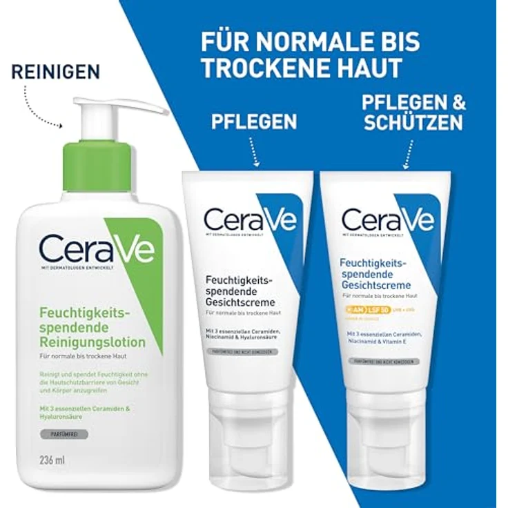 Cerave Feuchtigkeitsspendende Nachtcreme 52 ml Nachtpflege Inhalt: 52 ml – Bild 7