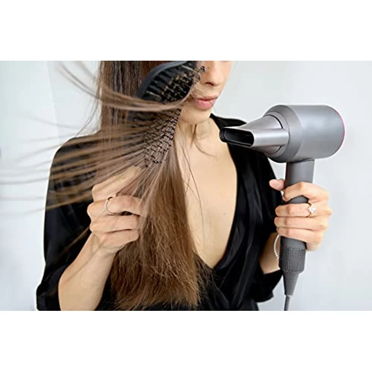 ICONIKAIR Haarbürste Blow-Dry Brush Classic GLAM EDITION, Kopfhaut Massagebürste, Detangler Bürste, Haarbürste ohne Ziepen Kinder, Haarbürste Kinder, Bürste für Locken – Bild 4