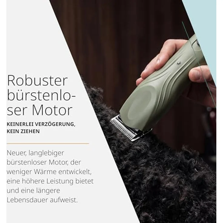 Wahl KMC+ Kabel-/Kabelloser Trimmer, Brushless-Motor, 2 Geschwindigkeitsstufen, ergonomisches Design – Bild 4