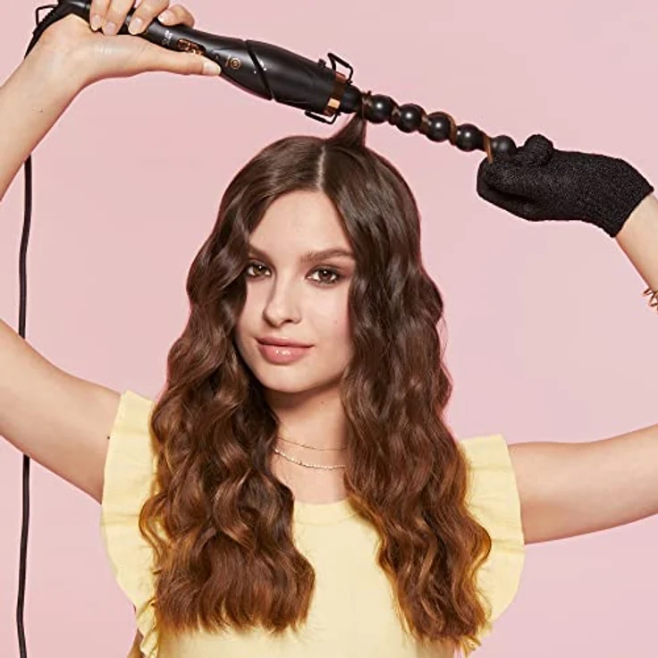 Bellissima My Pro GT22 150, Lockenstab Mermaid Waves für Kombi-Haarstyler My Pro Twist & Style, Erhitztes Eisen bildet Blasen, Durchmesser 25 mm, mit Keramikbeschichtung, Temperatur 190°C – Bild 4