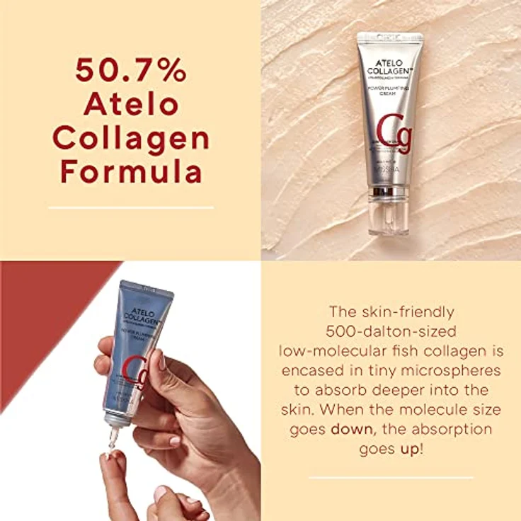 MISSHA Atelo Collagen Power Plumping Cream, 40 ml, strafft und reduziert Falten – Bild 4