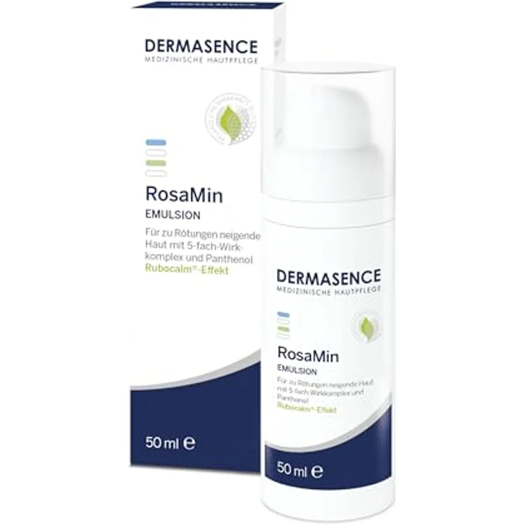 DERMASENCE RosaMin Emulsion, 50 ml – Beruhigende Gesichtscreme für empfindliche Haut & Rosacea, parfümfrei, vegan, feuchtigkeitsspendend – Bild 1