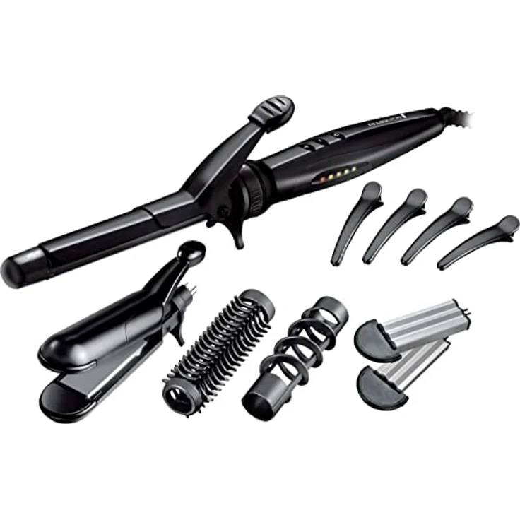 Remington S 8670 Glamour Multi Styler KIT Ionen-Technologie für voluminöse & glamouröse Locken – Bild 2