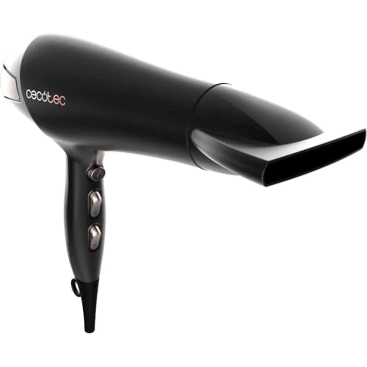 Cecotec Bamba IoniCare Elegance, Haartrockner 2400W mit AC-Motor, Ionen-Technologie, 2 Geschwindigkeiten, 3 Temperaturen, inklusive Konzentrator-Düse und Diffusor – Bild 1