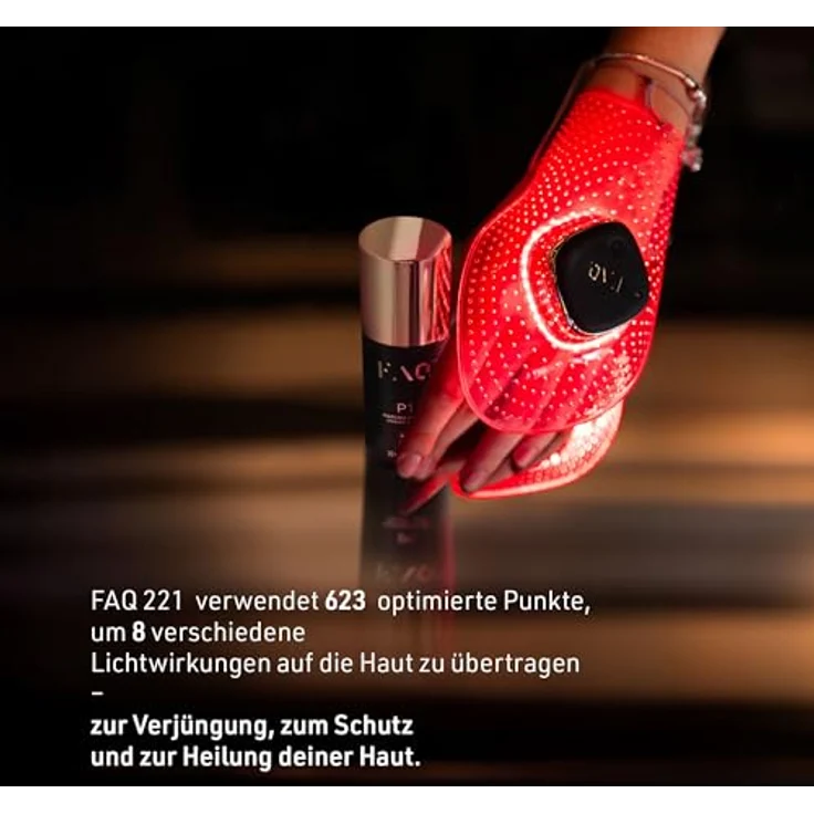FOREO FAQ™ 221 LED-Maske für Hände gegen Hautalterung, USB-aufladbar, verbessert Hautbeschaffenheit, stärkt Hautbarriere – Bild 7