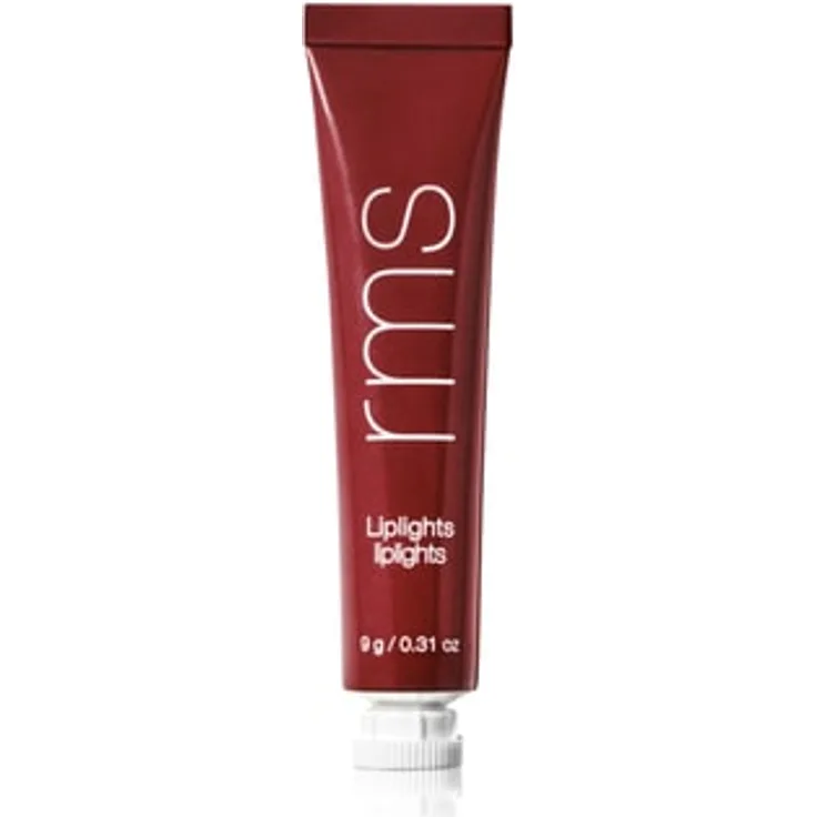 rms beauty Liplights Lipgloss, 3-in-1 Pflegebalsam und Glanz, Farbe Bare - pH-reagierendes, feuchtigkeitsspendendes Lippenprodukt