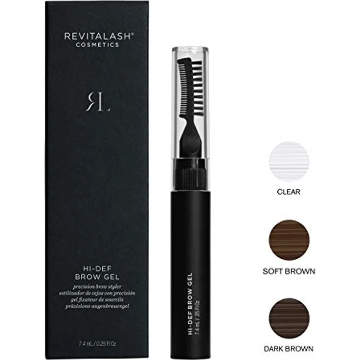RevitaLash Augen Make-up Hi-Def Tinted Brow Gel Soft Brown Augenbrauengel 7,4 ml, Farbton Braun, verdichtend – Bild 2