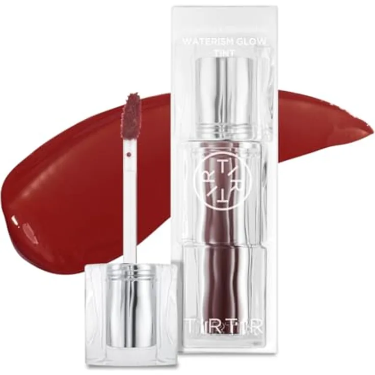 TIRTIR Waterism Glow Tint Lipgloss, langlebig und feuchtigkeitsspendend, Farbton 07 Classic Plum, 4 g