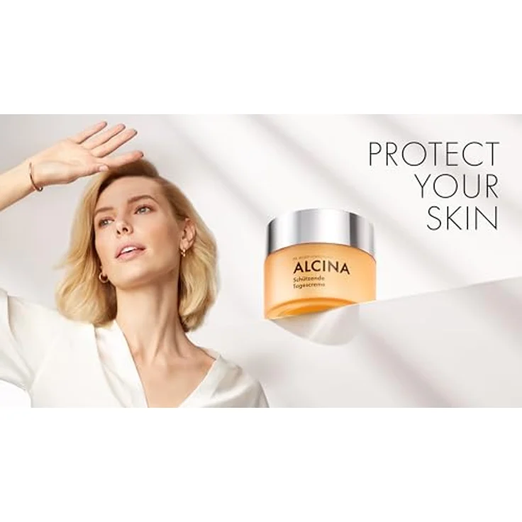 ALCINA Schützende Tagescreme LSF 30-1 x 50 ml - Mit Hyaluron und Sheabutter, schützt vor sonnenbedingten Pigmentflecken – Bild 2