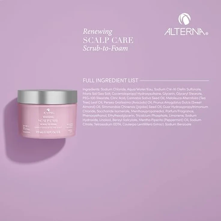 Alterna Renewing Scalp Care Scrub-to-Foam 177 ml, Kopfhaut-Peeling – Bild 4