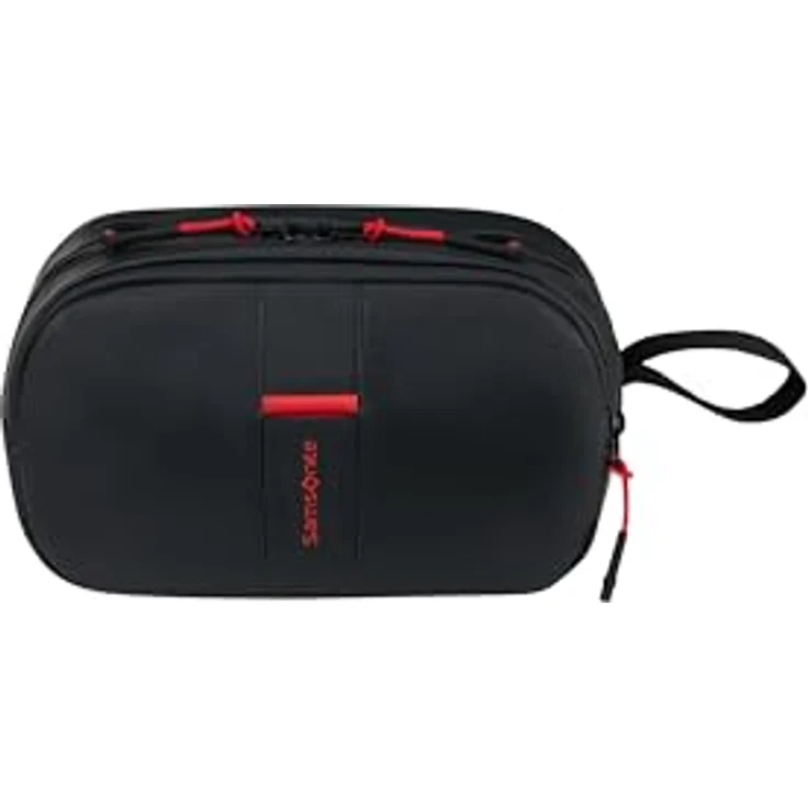 Samsonite Paradiver Light Kulturbeutel, 26 cm, wasserabweisend, Schwarz (Black) – Bild 2
