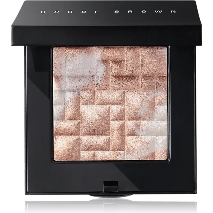 Bobbi Brown Highlighting Powder Highlighter Farbton Powerful Pink, 8 g - Lichtreflektierende Pigmente für strahlenden Teint
