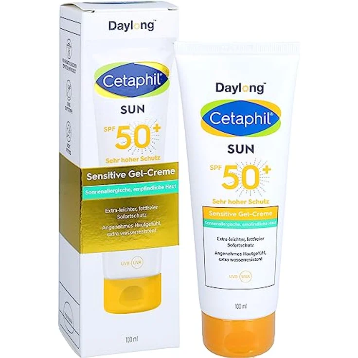 Cetaphil Sun Daylong SPF 50+ sensitive Gel Sonnencreme 100 ml – Bild 3