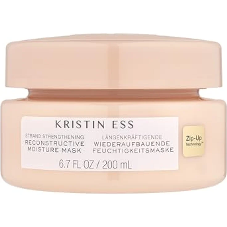 Kristin Ess | Haar-Pflegemaske Reconstructive Moisture Mask | Wiederaufbauende Feuchtigkeitsmaske, tiefenpflegend & regenerierend | Haarpflege für tägliche Anwendung | Ohne Sulfate & Parabene | 200 ml – Bild 1