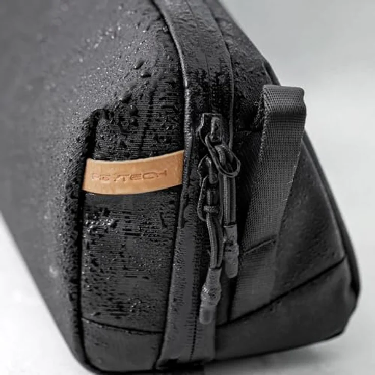 Pgytech Necessaire Wash Organizer (black) Schwarz 3.90 l, mit vielen Innentaschen und wasserfest – Bild 5